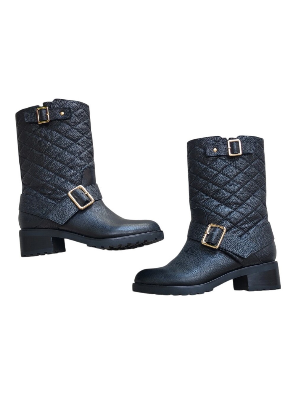 *NWOT* WHBM Carlin Mid Calf Leather Boots -  Size 5.5